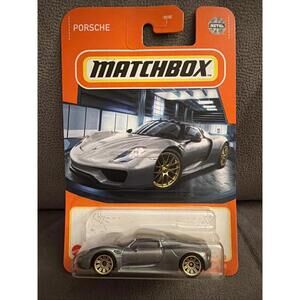 2022 Matchbox Porsche 918 Spyder MBX Showroom New